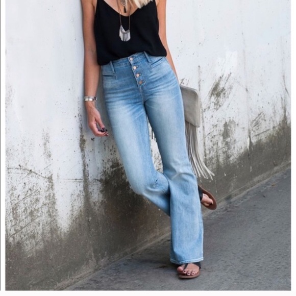 NWOT MADEWELL FLEA MARKET HIGH WAISTED JEANS - Picture 5 of 8